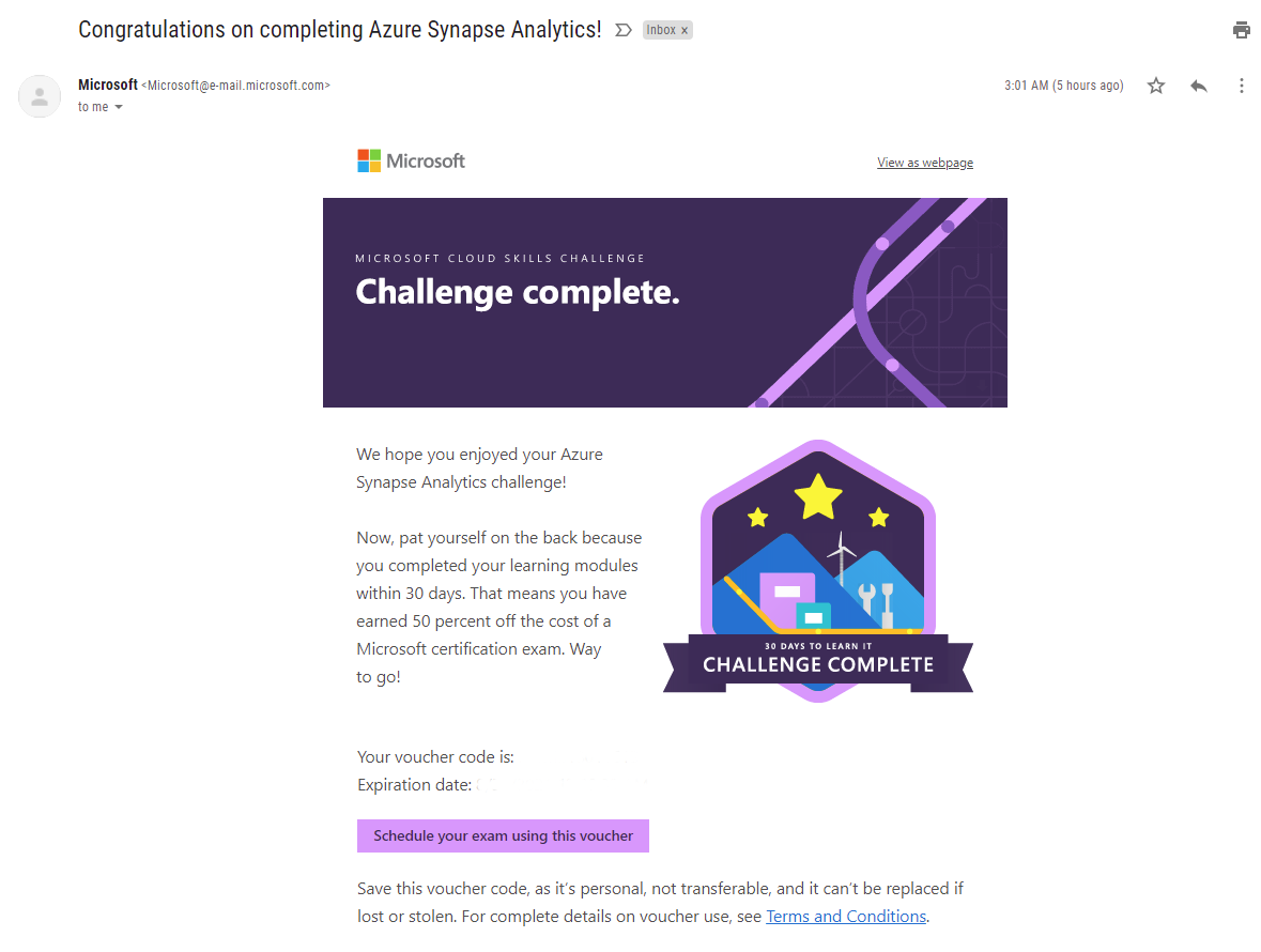 MICROSOFT CLOUD SKILLS CHALLENGE 30 Days to Learn It